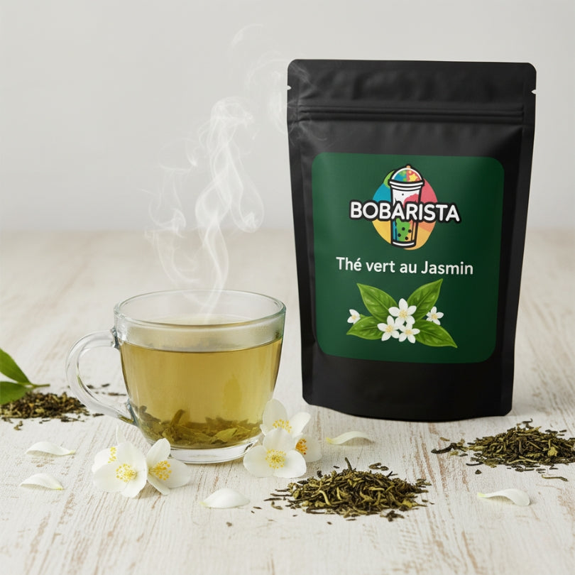 Thé Vert Jasmin Bobarista™ - Base Authentique pour Bubble Tea