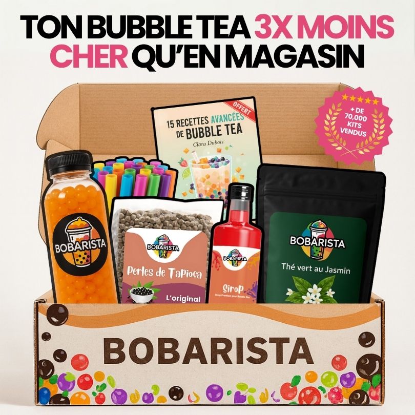 Kit Bubble Tea Premium Bobarista™ - 15 Boissons Authentiques