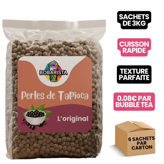 Perles de Tapioca pour Bubble Tea