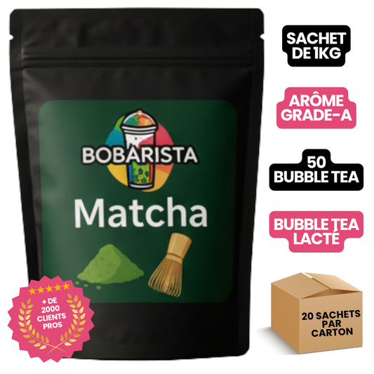 Poudre Matcha pour Bubble Tea