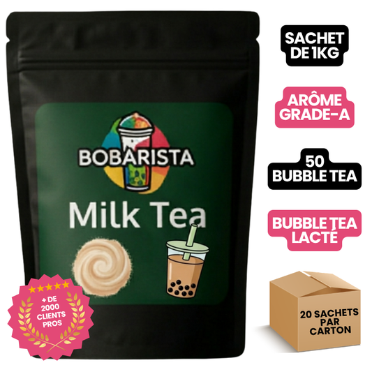 Poudre Milk Tea pour Bubble Tea