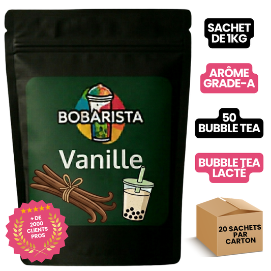 Poudre Vanille pour Bubble Tea
