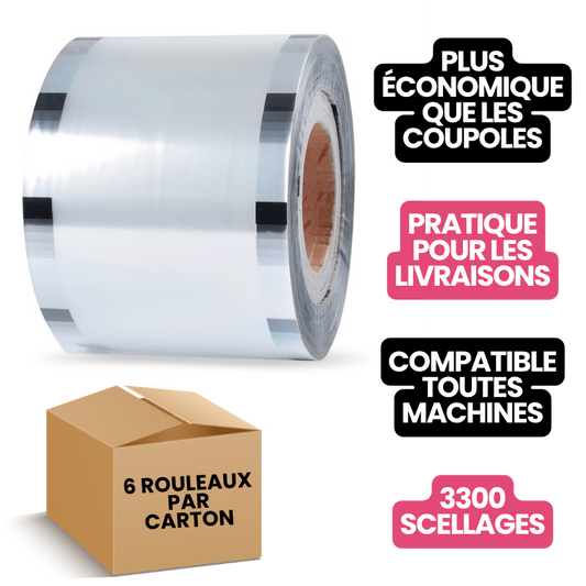 Rouleau de Film à Sceller pour Bubble Tea