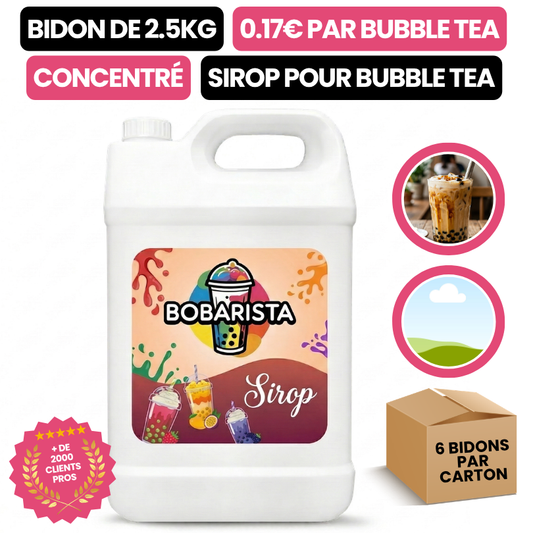 Sirop de Brown Sugar pour Bubble Tea