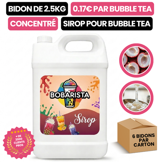 Sirop de Litchi pour Bubble Tea
