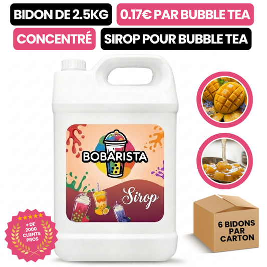 Sirop de Mangue pour Bubble Tea