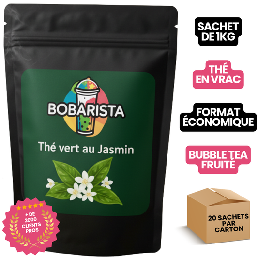 Thé Vert au Jasmin pour Bubble Tea